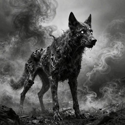 Haunting Corpsehound in Decay