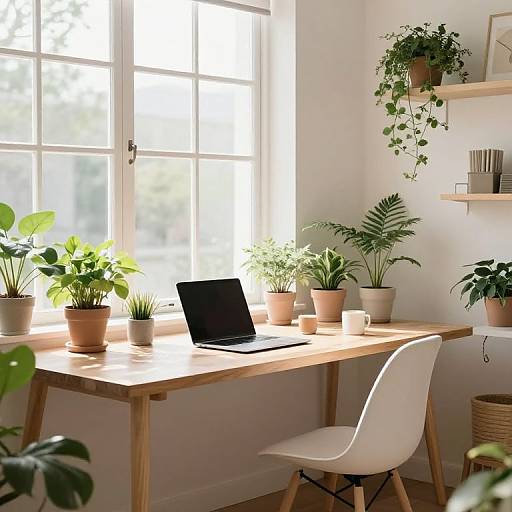 Aesthetic Nature-Inspired Workspace Design