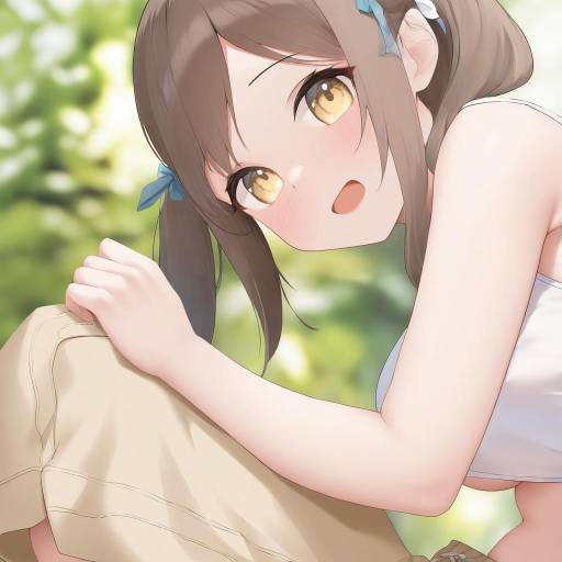 Garden View of a Stylish Girl