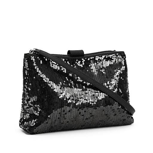Black Sequined Clutch Bag Photo