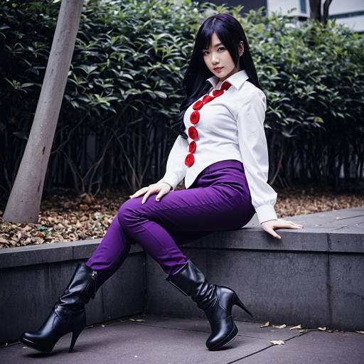 Elegant Nemuri Kayama Cosplay Outfit