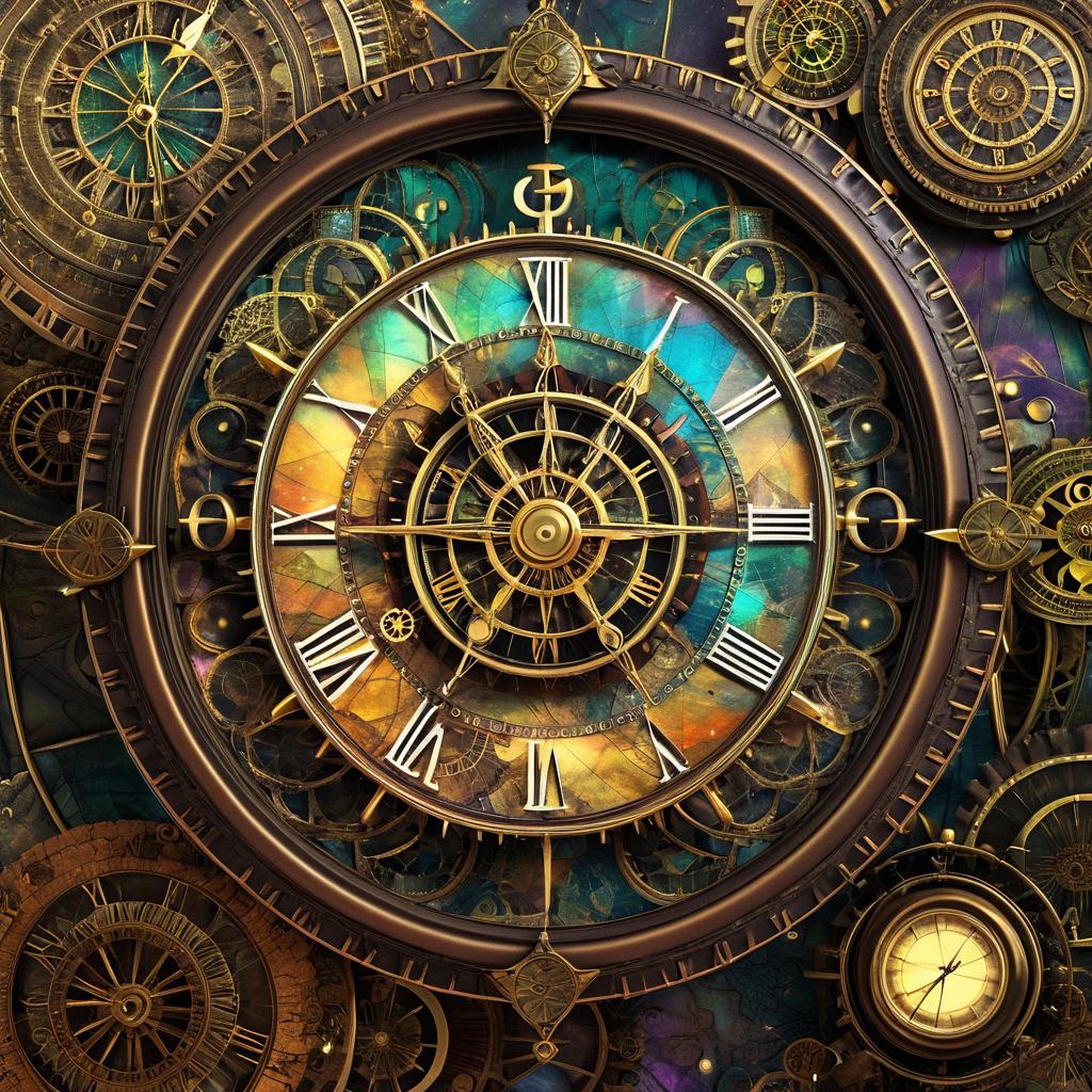 Mystical Steampunk Time Traveler Adventure