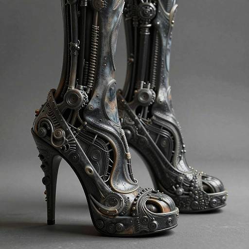 Biomechanical High Heel Shoes Photo