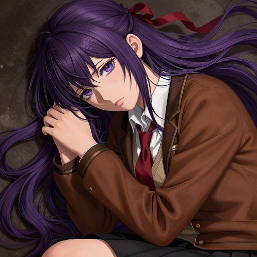 Hyper-Realistic Matou Sakura Illustration