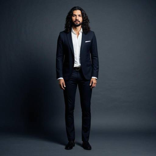 Man in Classic Slim-Fit Suit