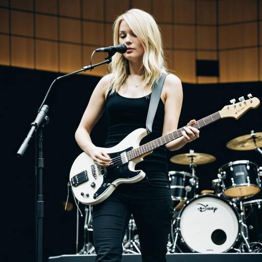 Chic Blonde Musician Cosplay Inspiration