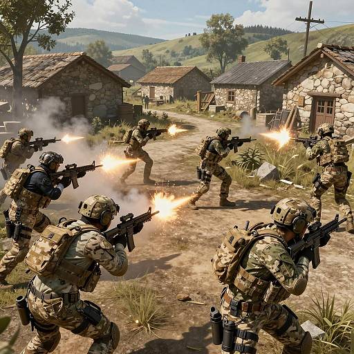 Cinematic Covert Mission with Special Forces