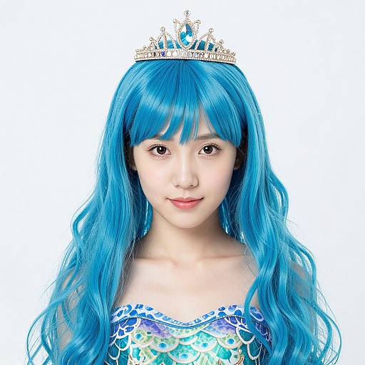 Mermaid Cher Costume Close-Up