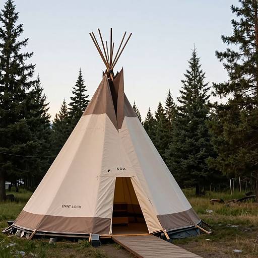 Camping Experience at KOA Tepee