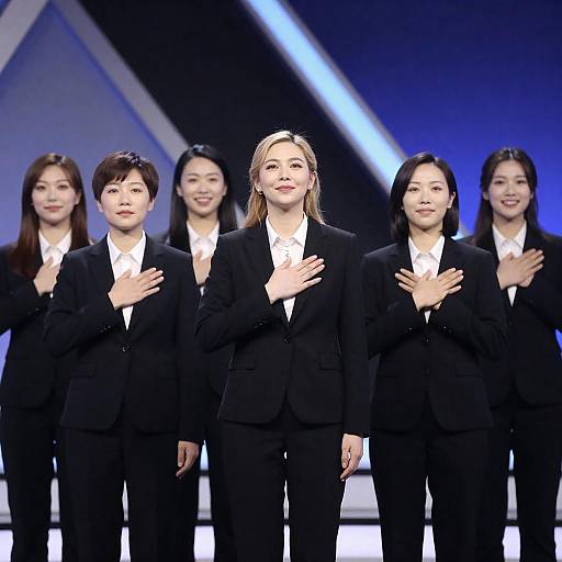 Professional Women in Business Suits Portrait