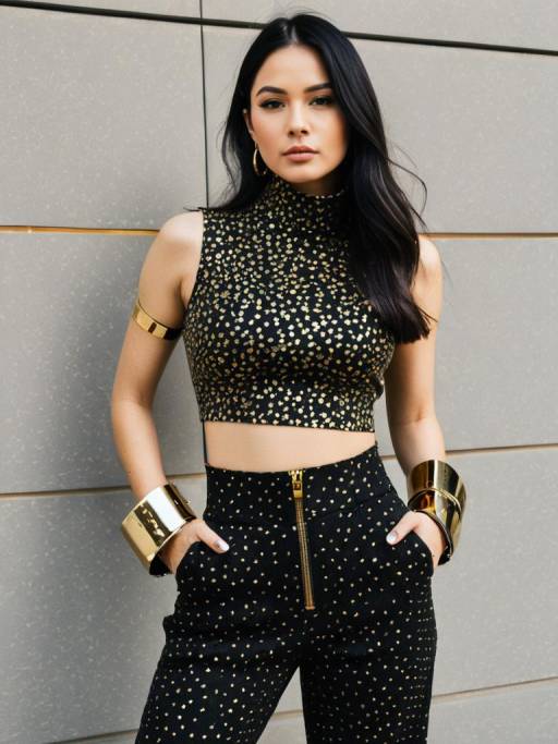 Chic Urban Women's Fashion Ensemble
