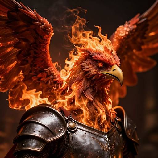 Medieval Phoenix Concept Album Cover