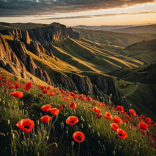 Stunning Landscape at Golden Hour