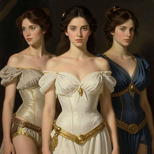 Ancient Greek Glamour Portraits