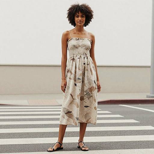 Bohemian Minimalist Afro Fashion Editorial