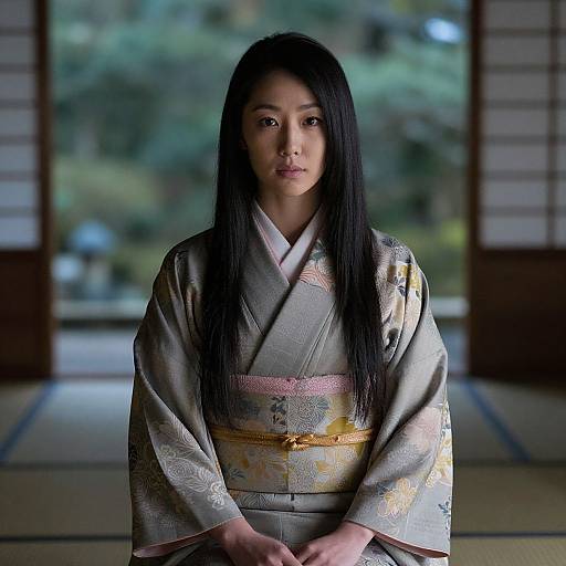 Cinematic Portrait of Japanese Woman