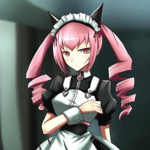 Illustration of Akiha rumiho, steins;gate in the style of Gggg