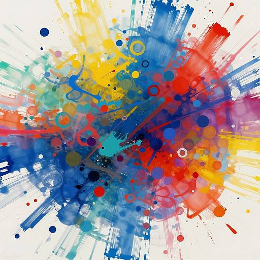 Abstract AI Art Cover Design