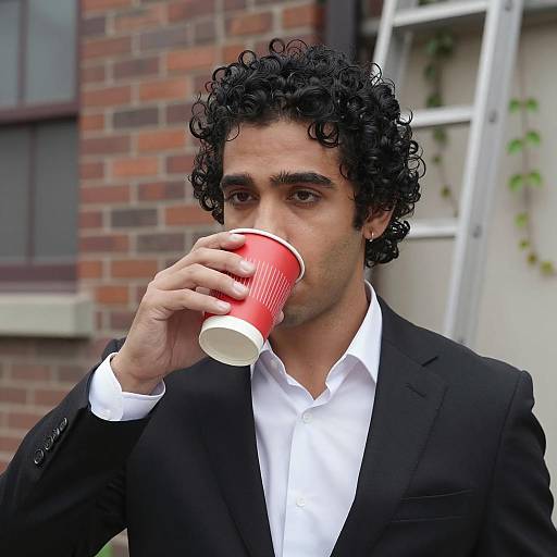 Candid Portrait of a Stylish Man