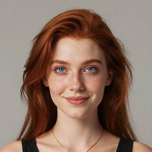 Realistic Digital Portrait of Woman