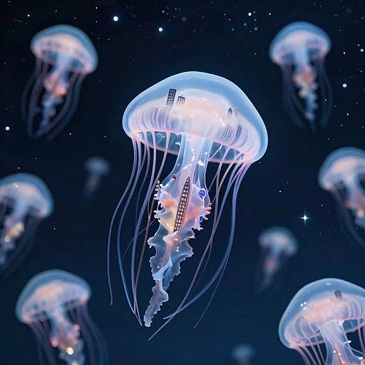 Starlit Jellyfish Cities