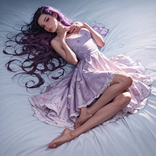Serene Beach Beauty in Bohemian Style Serene Beach Beauty in Bohemian Style