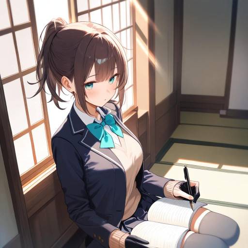Cozy Indoor Scene with Admiral Kancolle
