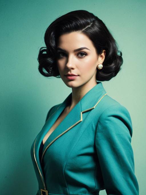 Woman in Talia Gladys Cosplay Costume