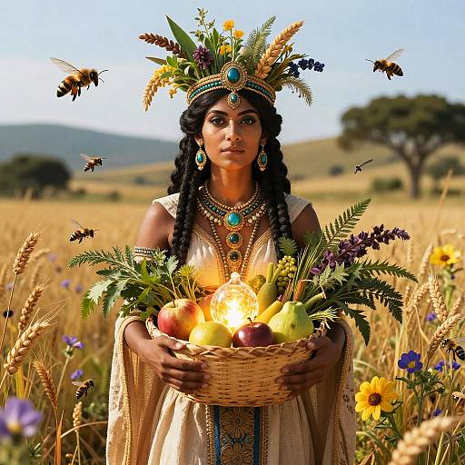 Ix Chel Goddess of Harvest and Medicine