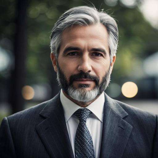 Distinguished Middle-aged Man in Tailored Suit