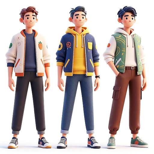 Stylized Full-Body AI Character Generator