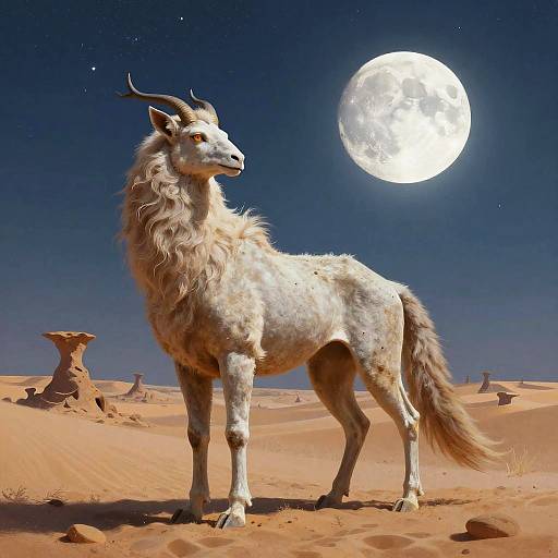 Majestic Soykack in Surreal Desert