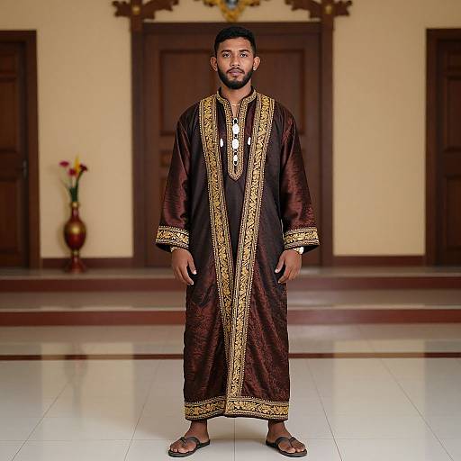 Melanau Boy in Traditional Costume
