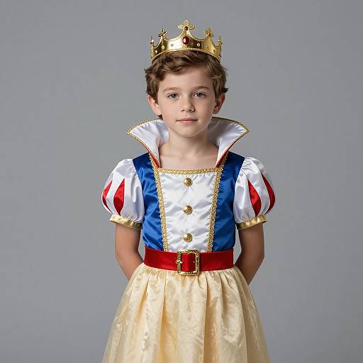 Young Prince Snow White Portrait Art