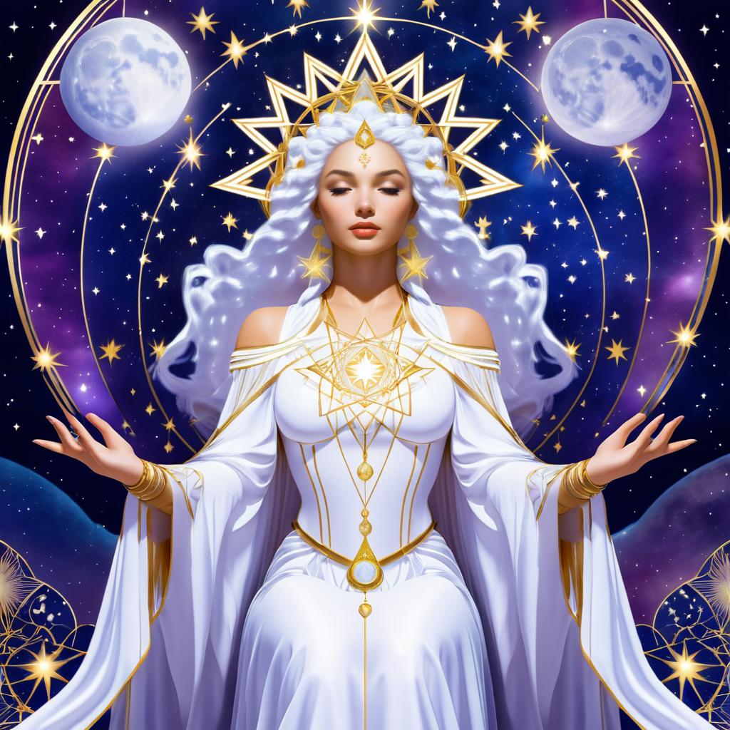 Mystical Divine Feminine High Priestess