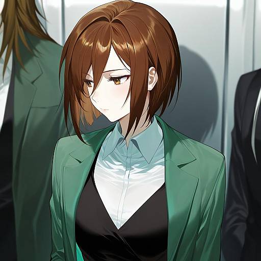 Illustration of Harada mutei, saibou shinkyoku in the style of Salmon88