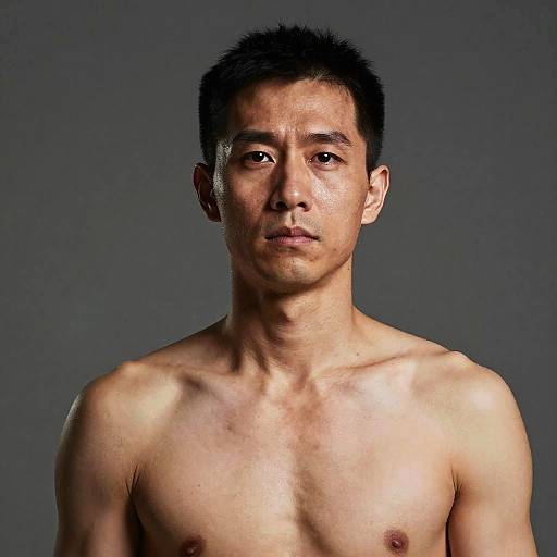 Epic Hyperrealistic Flaming Person Portrait