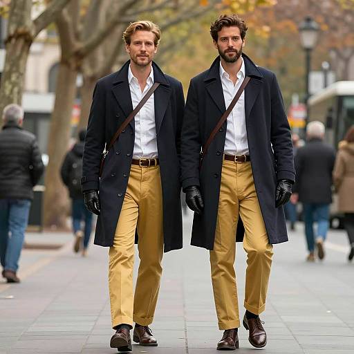 Stylish Urban Duo Costume Inspiration