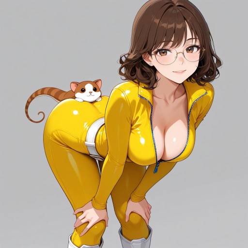 Cowgirl Bookworm in Fashionable Outfit Cowgirl Bookworm in Fashionable Outfit