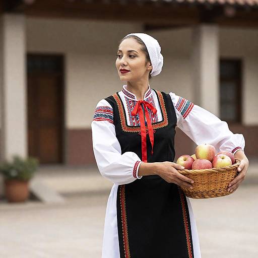 Traditional Folk Dance Costume Woman