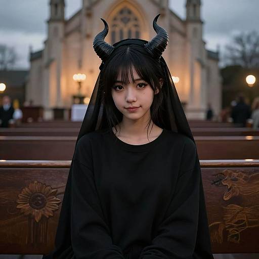 Dusk Succubus at Maundy Thursday Mass
