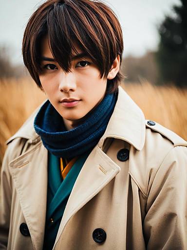 Lifestyle costume photo of Aragaki shinjirou. Cosplay clothes