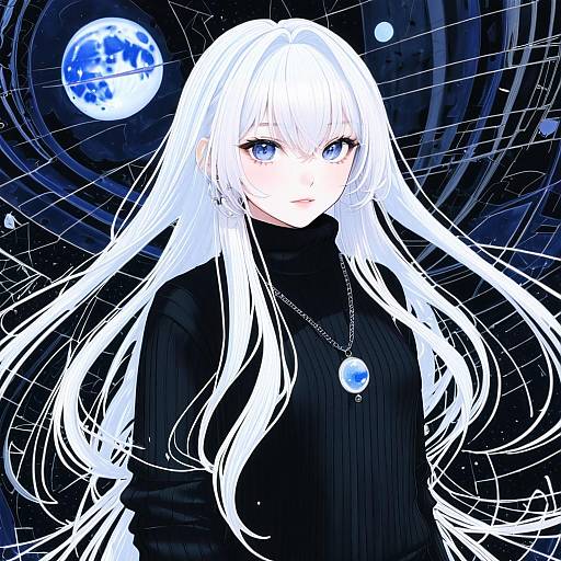 Illustration of Angelica (project moon), project moon in the style of Georugu13