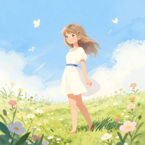 Taylor Swift Watercolor Cartoon Wallpaper