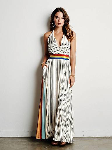 Chic Beachy Maxi Dress Photography