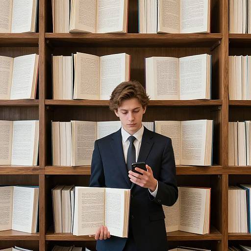 Paper Suit Librarians Whisper Secrets