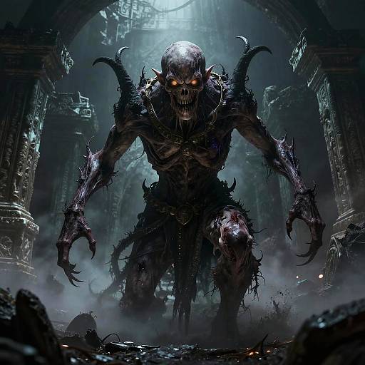 Terrifying DnD Ghoul Emerging