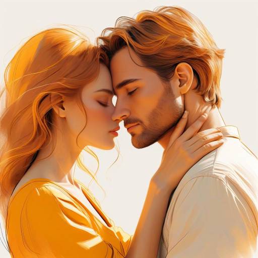 Tender Embrace: Digital Sketch Illustration