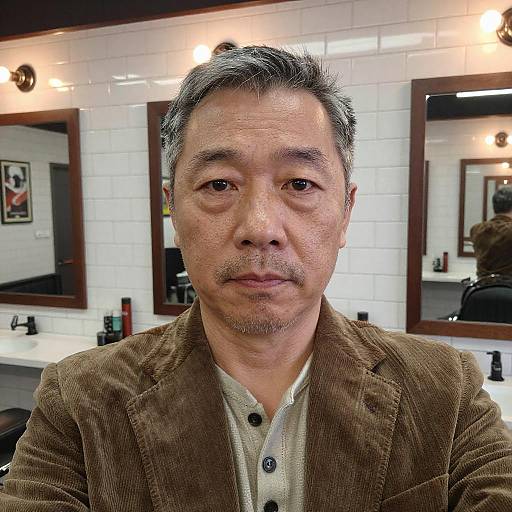 62 Year Old East Asian Selfie