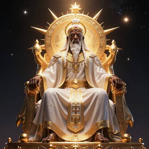 Onyankopon Cosmic Throne Artwork